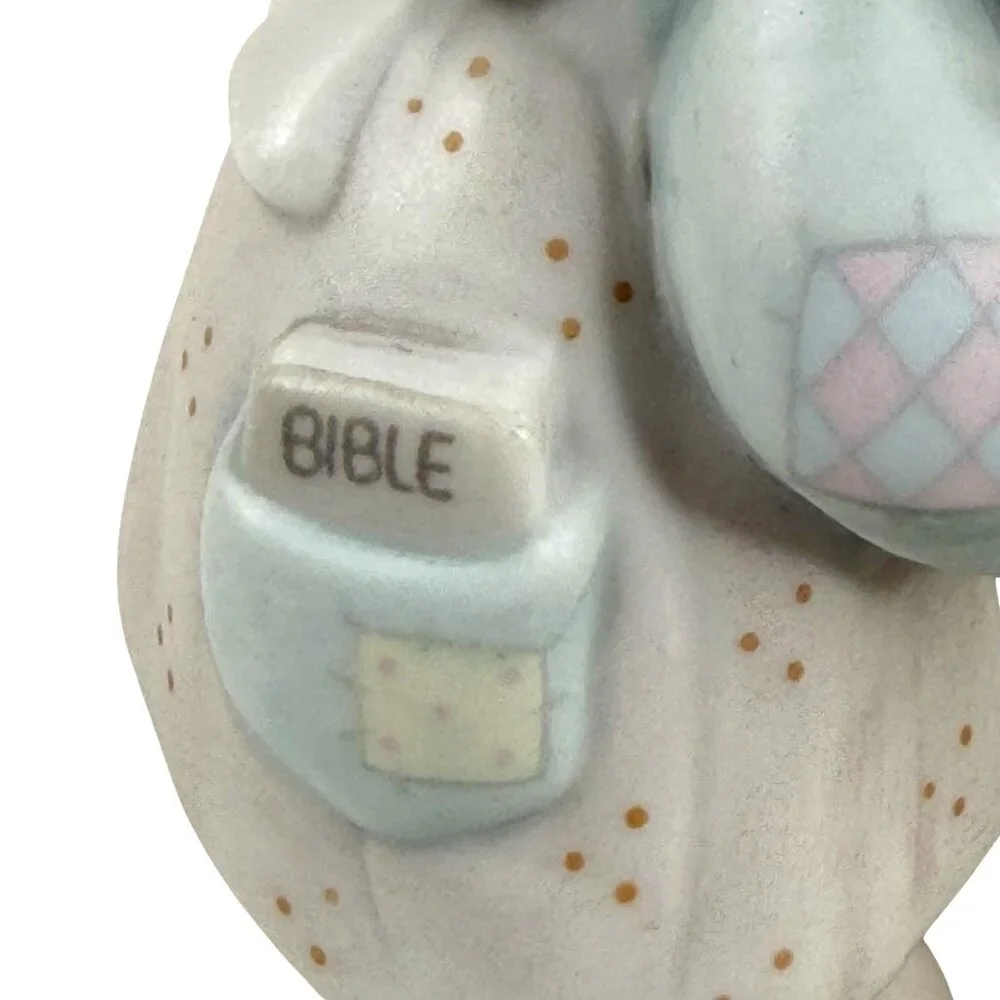 1987 Precious Moments Feed My Sheep Members Only Figurine W/ Original‎ Box & Tag